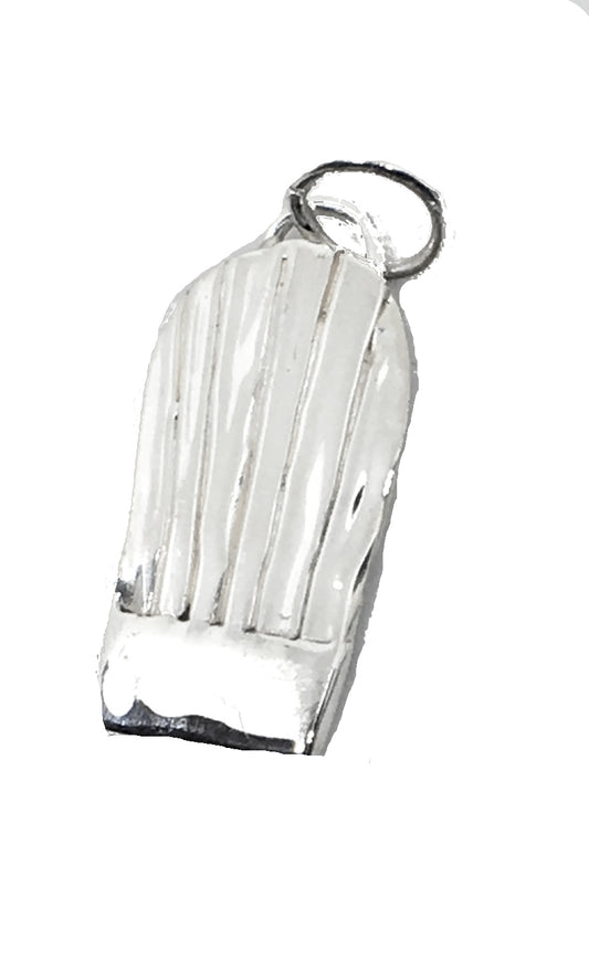 sterling silver chef hat charm