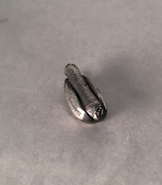 Sterling Silver Hot Dog Charm
