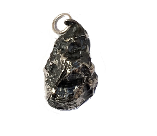 Sterling Silver Oyster Shell Charm Dangle