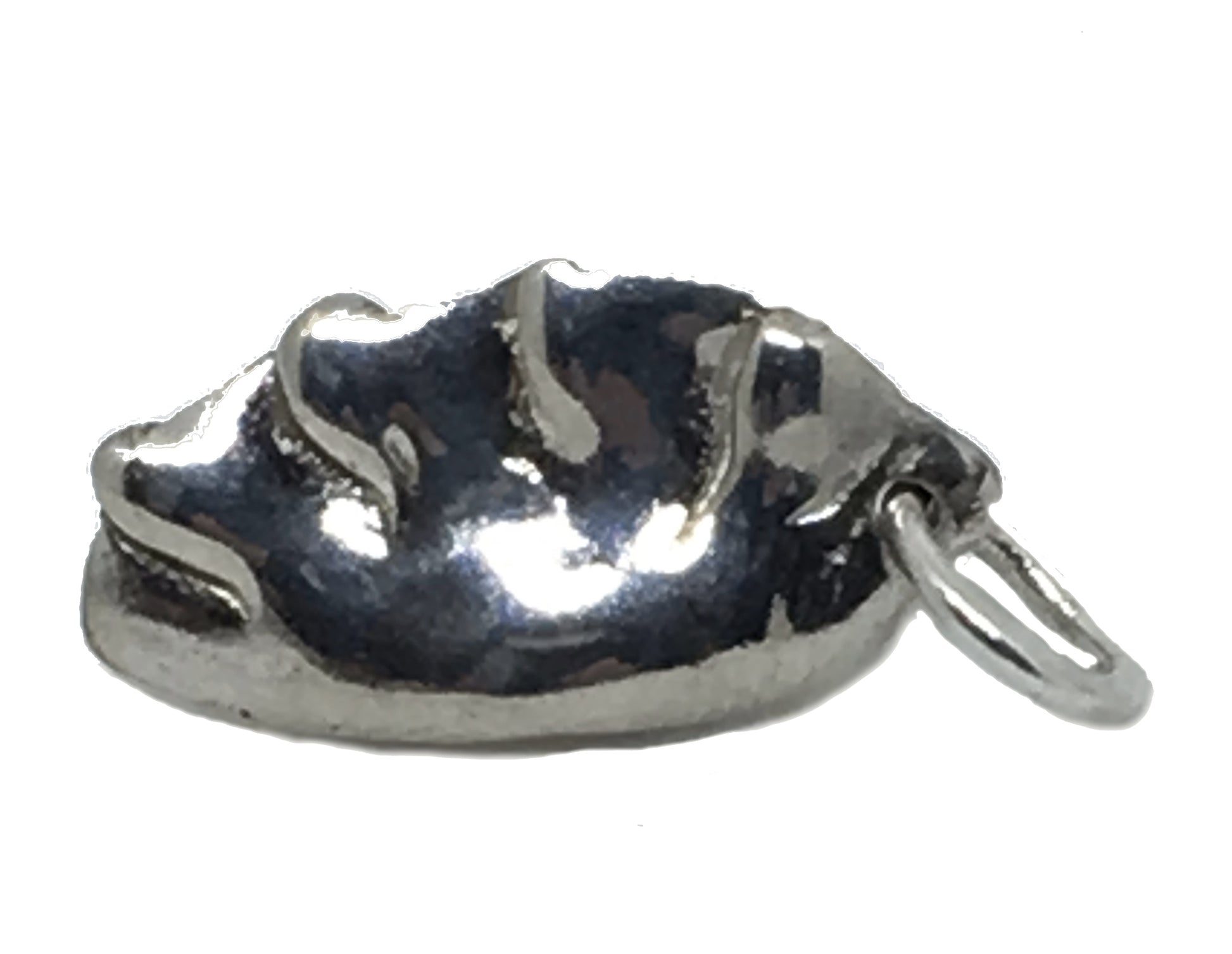 sterling silver potsticker dumpling charm