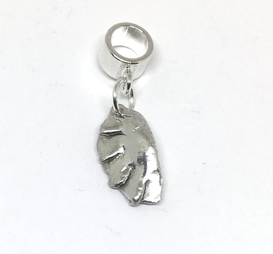 sterling silver dumpling dangle charm
