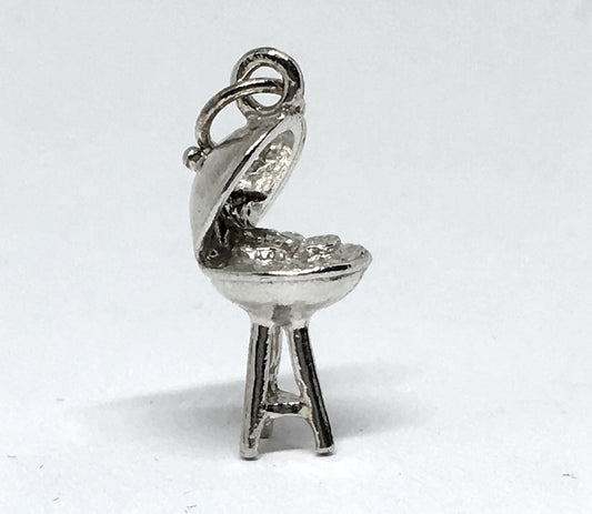 chefjewelry sterling silver bbq grill charm