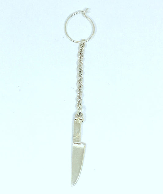 Chef Inspired Knife Earring
