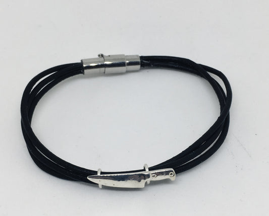 Leather Chef Knife Bracelet