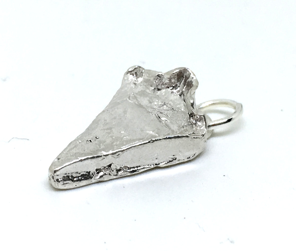 Slice of Pie Charm in Sterling Silver