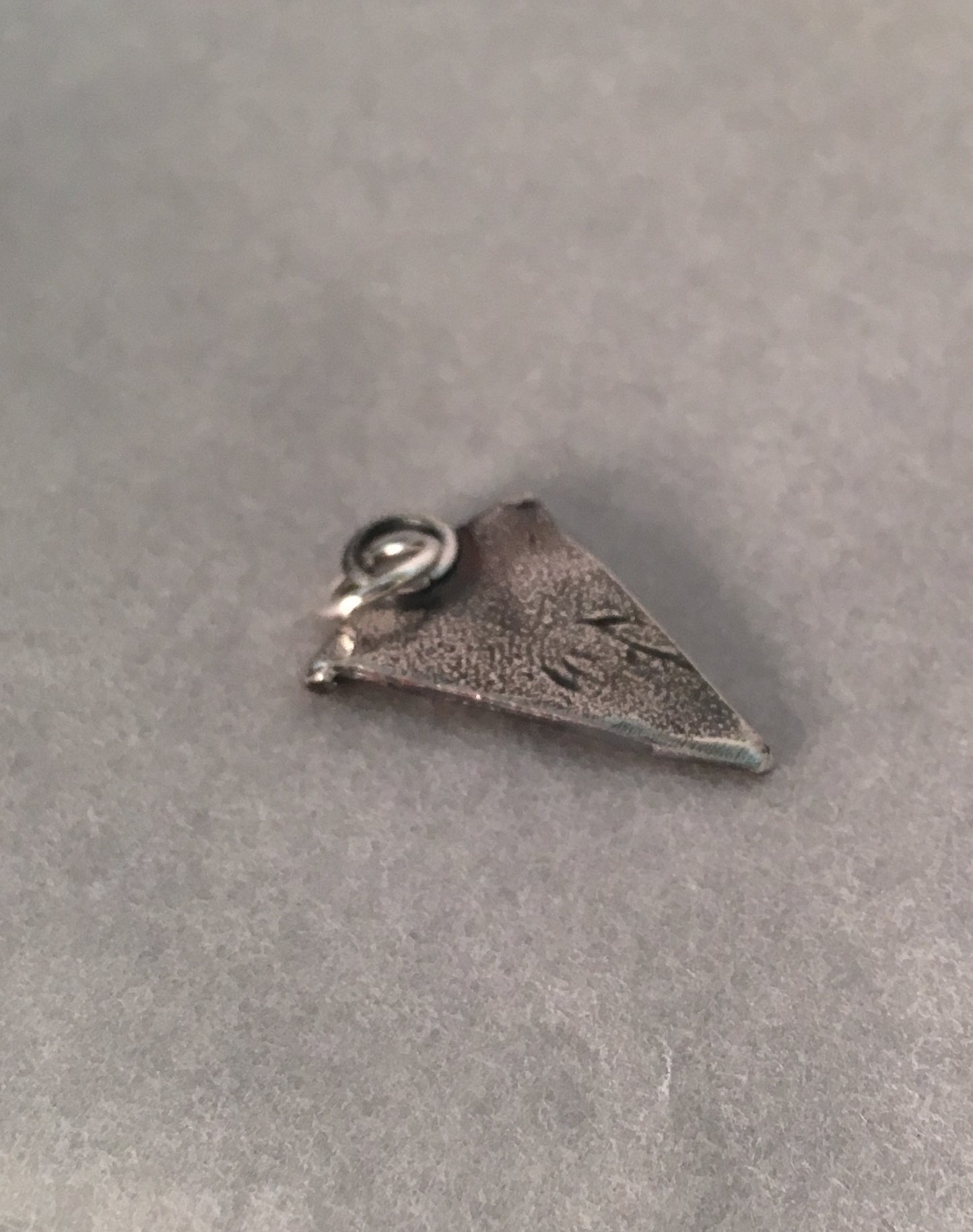 Sterling Silver Pizza Charm