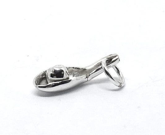 sterling silver chinese soup dumpling charm or pendant