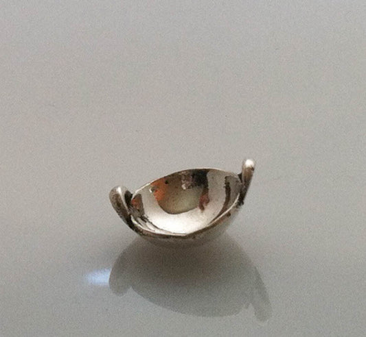 Chinese Wok Charm in Sterling Silver
