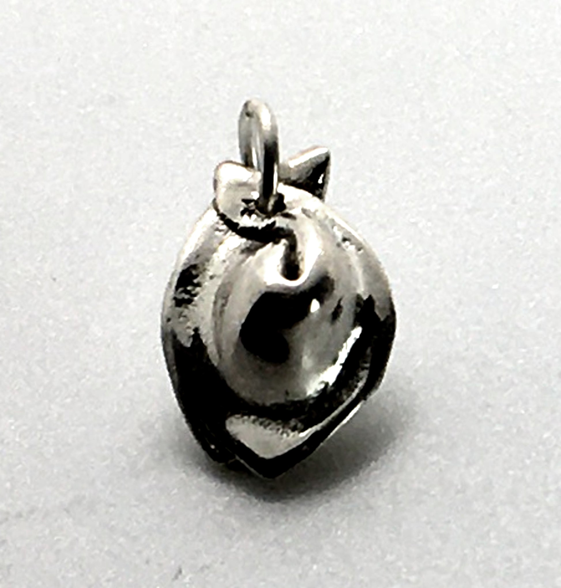 sterling silver wonton charm
